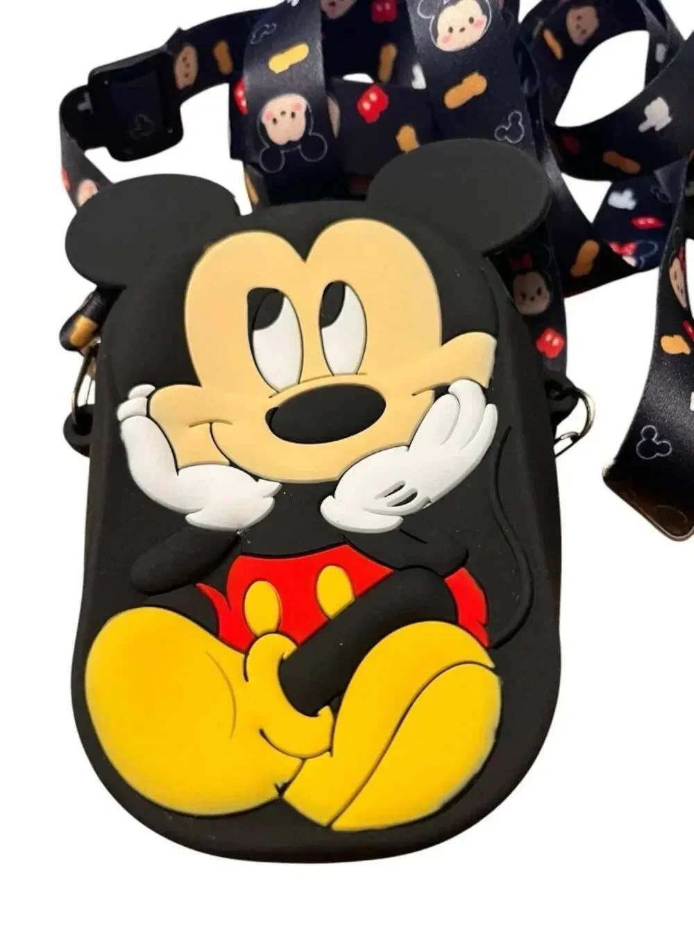 Toddler LIttle Girls Mickey and Minnie Mouse Silicone Mini Purse Coin Pouch Lot